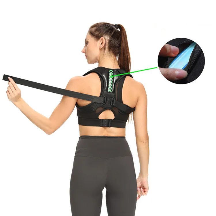 New Adjustable Shoulder Posture Corrector Back Brace Clavicle Upper Back Support