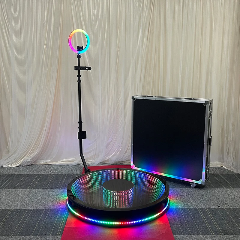 plataforma 360 video booth 360 photo booth 115 cm for 6 people 360 rotating platform