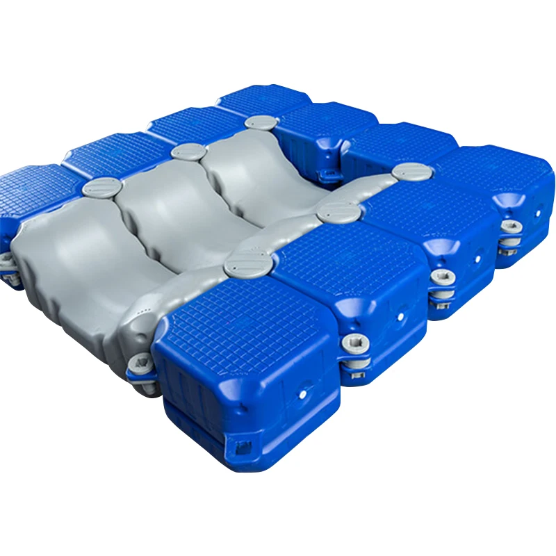 Cheap Price Water Boat HDPE Modular Plastic Floating Dock Cubes Pontoon Bridge Inflatable Amusement Platform Jet Ski Dock