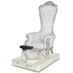 Professional Queen Platform luxury  chair pedicure Beauty Nail Salon Spa Foot Spa pipeless Manicure Massage Pedicure Chair