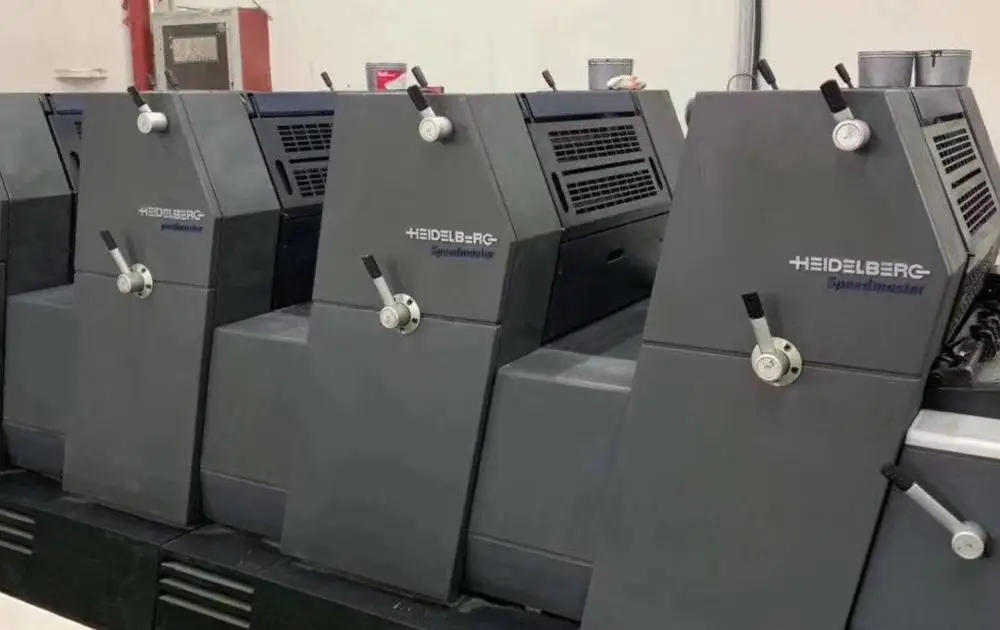 USED GERMANY heidelberg SM gto 52 offset printer for magazines