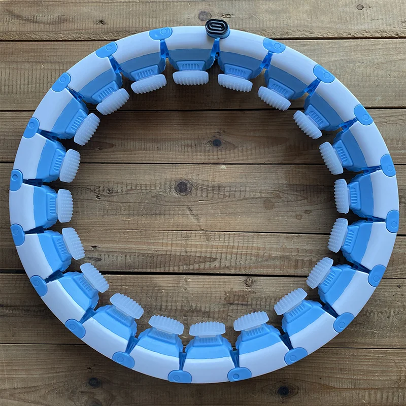 
New Smart Fitness Detachable Adjustable Loss Weight Hula Ring with Exercise Ball 