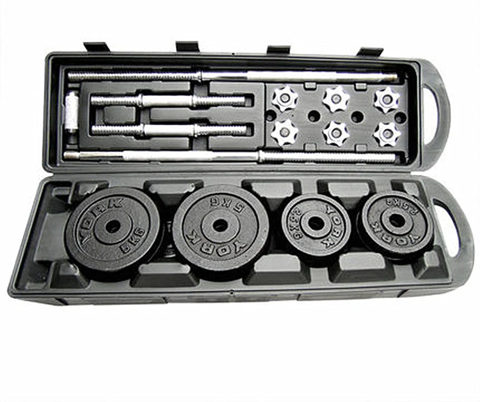 Wholesale Bodybuilding Gym 50Kg Dumbbell Barbell Set With Low Price