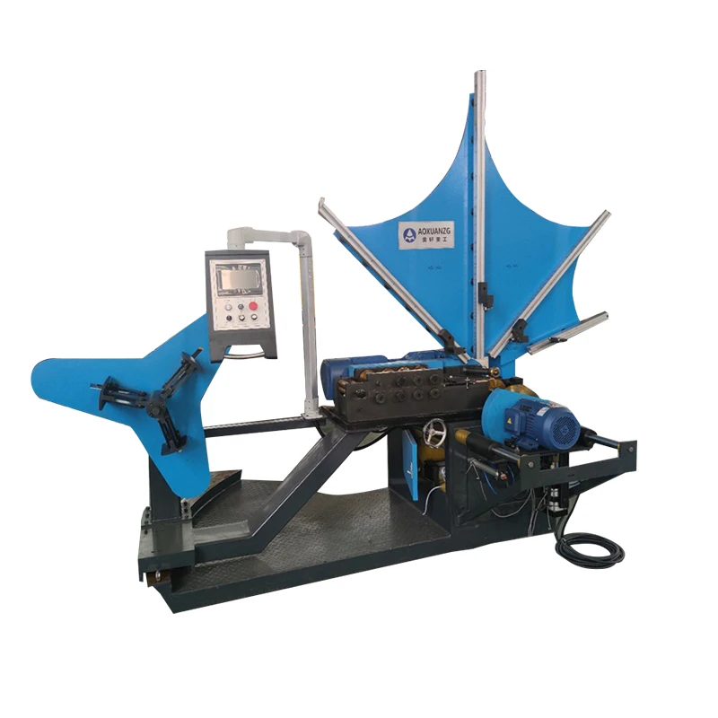 1.2*1500mm galvanized sheet for round tube hvac air spiral duct forming machine for spiral tube former making machine