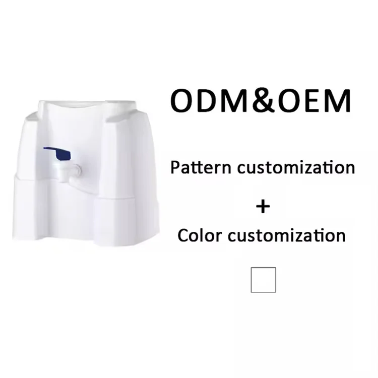 Mini Desk Type Household Top Loading 3 Gallons Water Bottle Tabletop No Electricity Water Dispenser