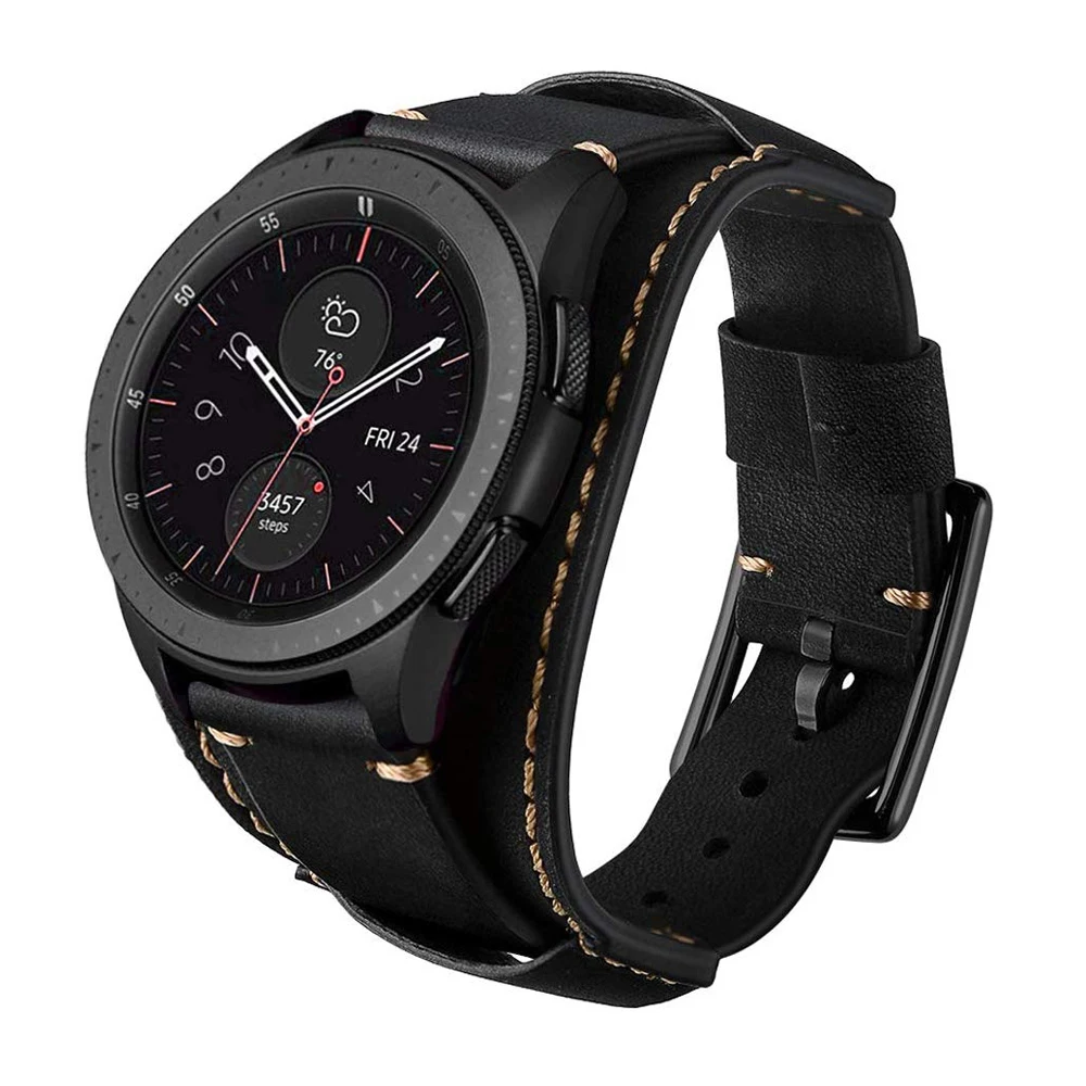 Pure Leather Watch Straps Band For Samsung Galaxy Active 2