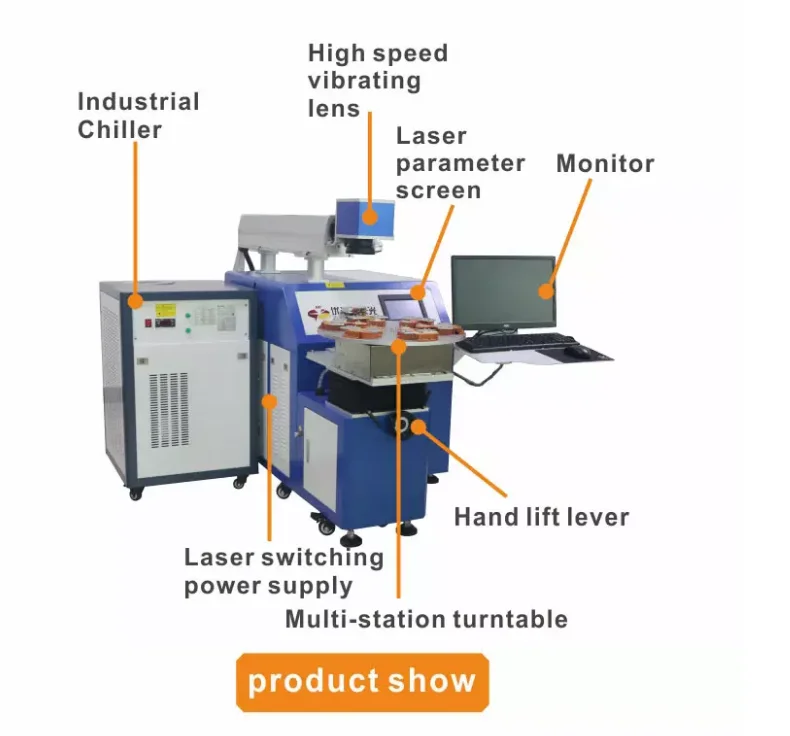 Spot scanner Galvo laser welder for lithium battery metal mobile phone shell hard disk micro motor sensors laser welding machine