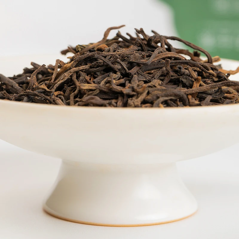 
Premium Organic Health Post-fermented Chinese Raw Blooming Loose Tea Puer 