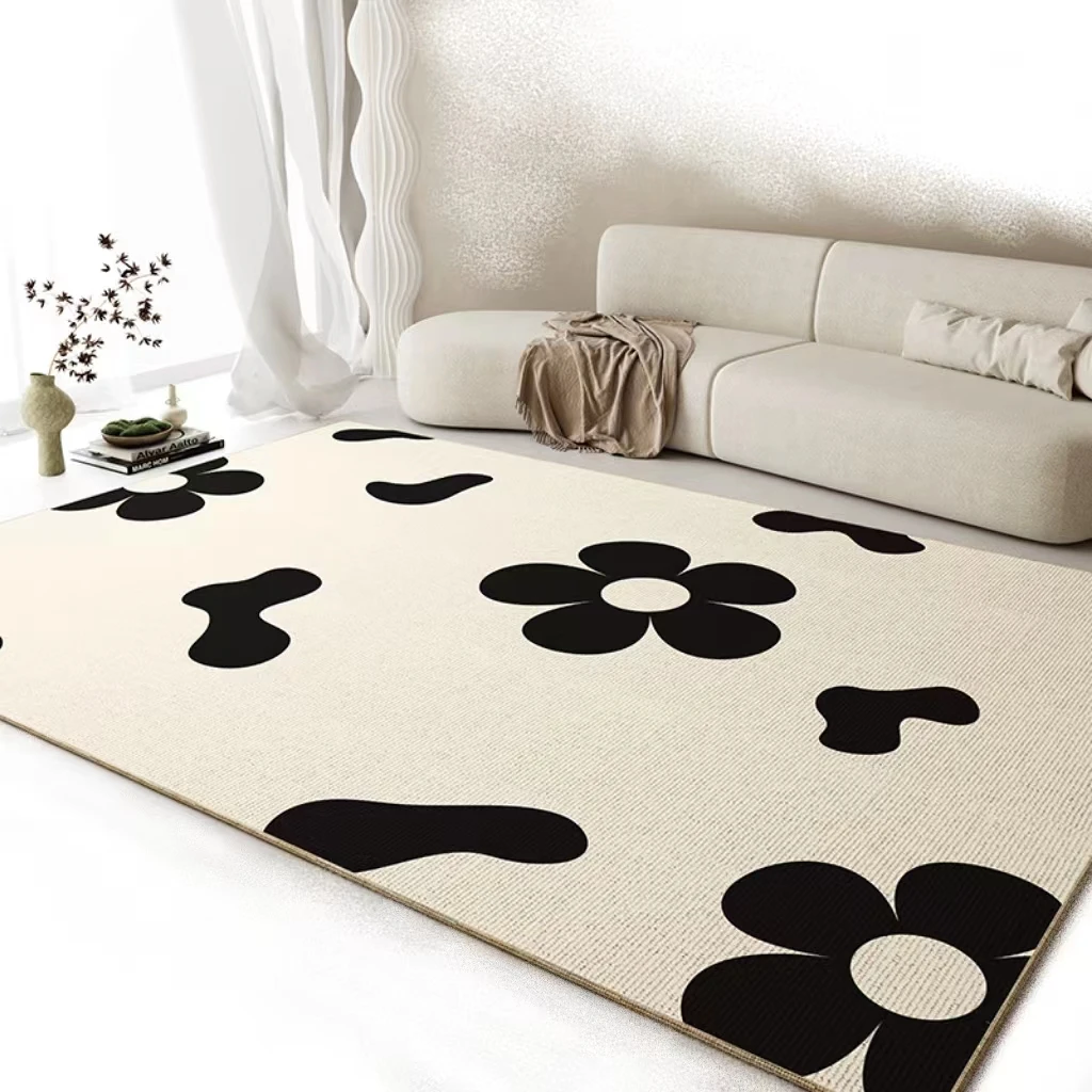 Living room Carpet high-end tea table carpet room non slip bedroom bedside carpet household minimalist sofa floor mat