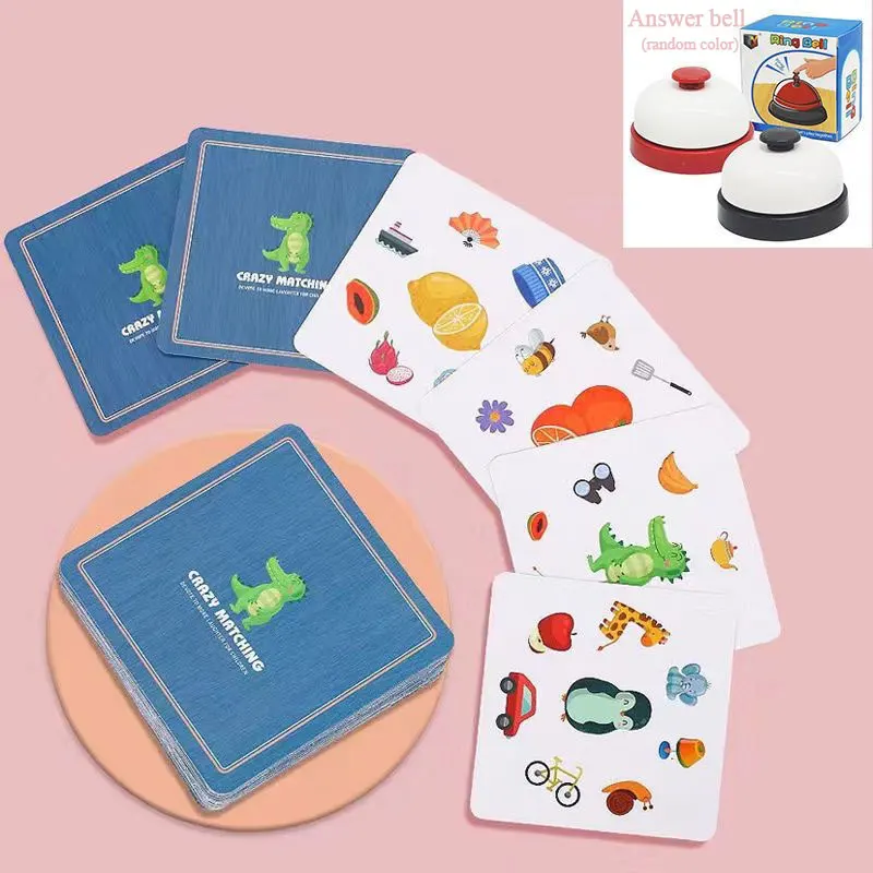 
amazon hot sell memory match game with 54 cards juguetes educativos toys games educational 2021 