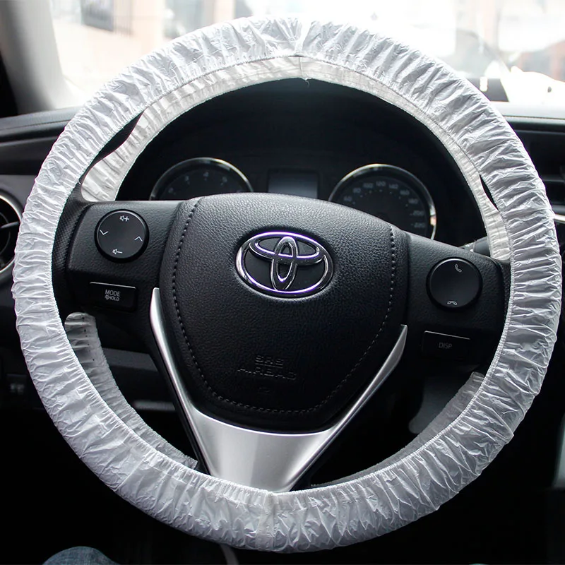 custom non woven steering wheel cover universal dust-proof cover