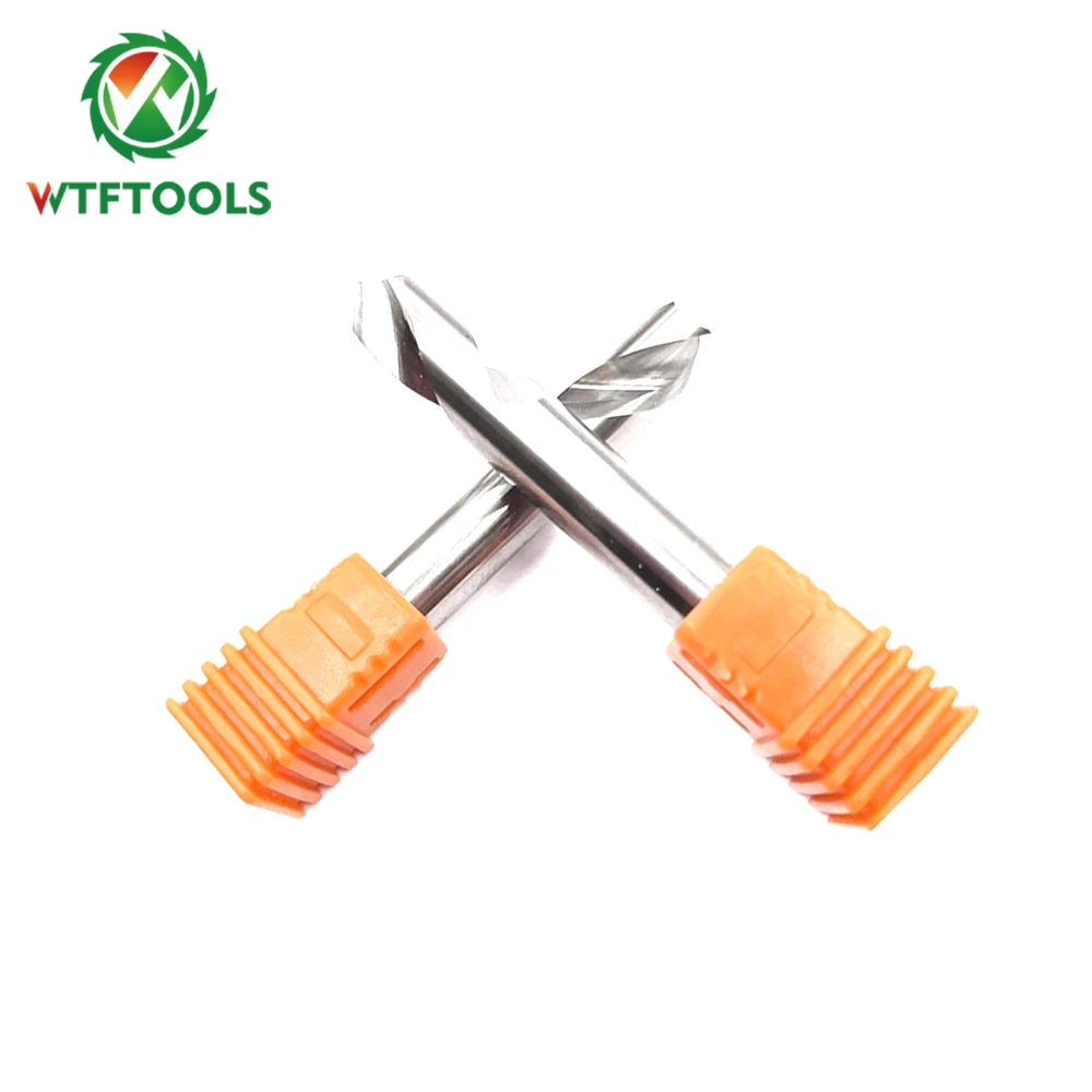 
WTFTOOLS 90 120 Degree Tungsten Carbide Spot Drill Bits For CNC Machinery 