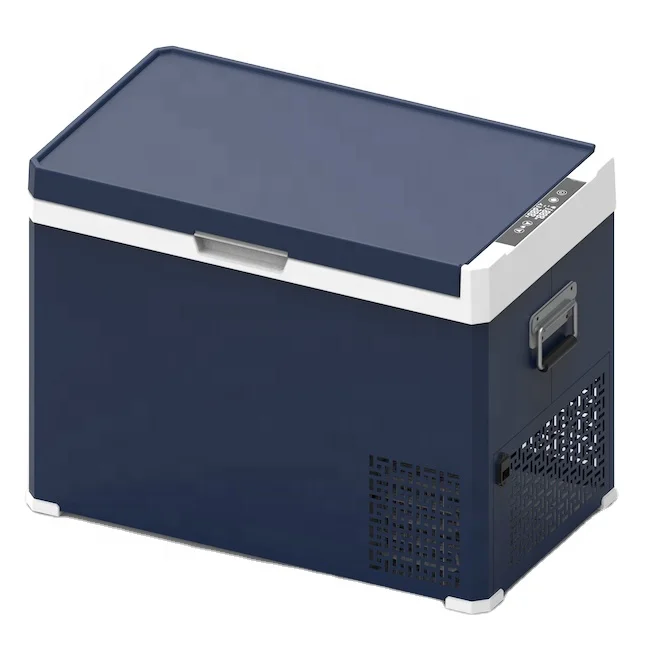 Maxtronic 50 l Dc 12v 24v Car Fridge Caravan Camping Car Deep Freezer Portable Refrigerator For Outing Storage