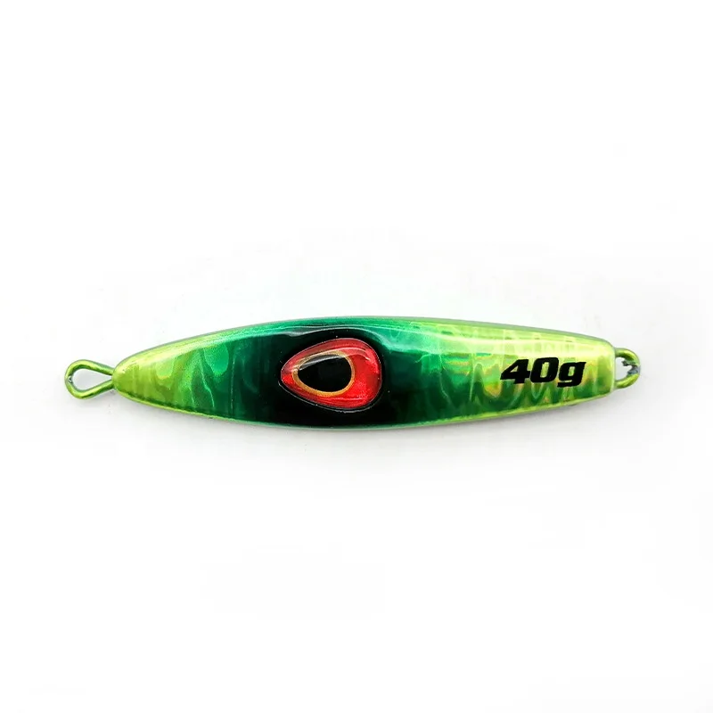 KM Japan Quality 40g 60g 80g  Metal Jig Deep Sea Fast Sinking Speed Fall Bait Slow Jigging Fishing Lures