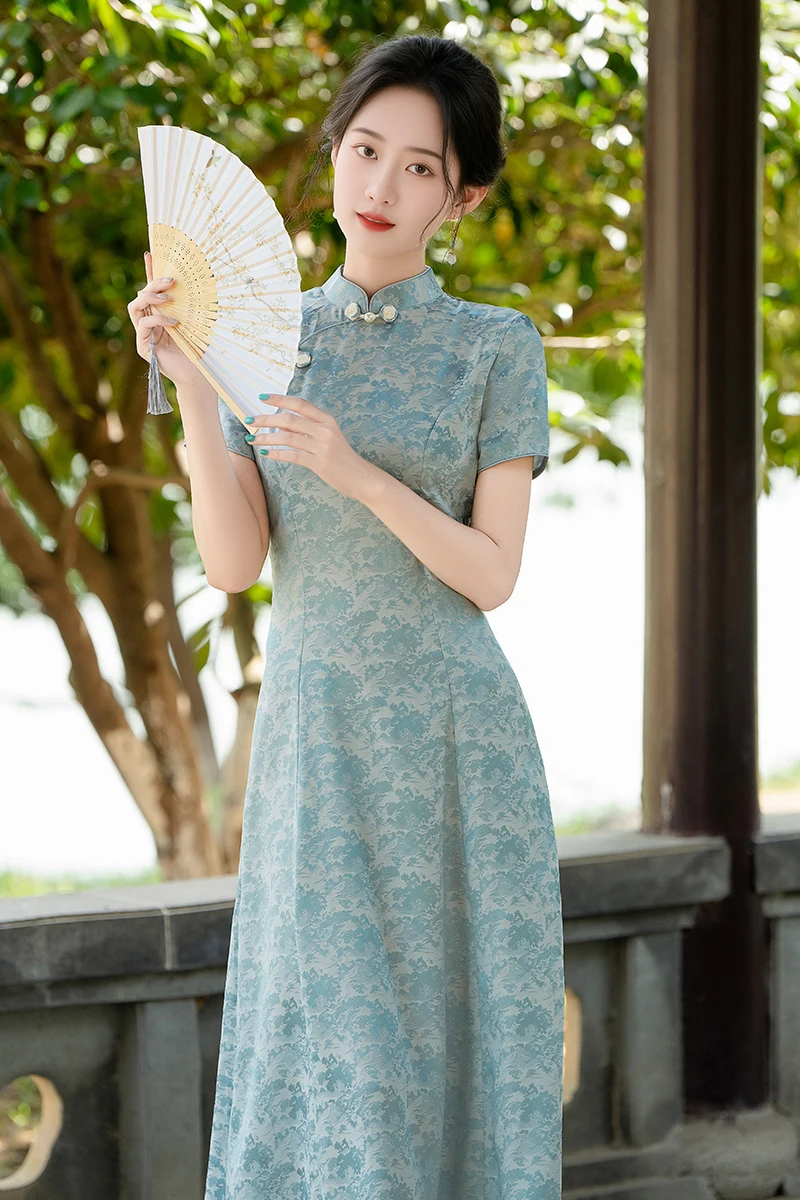 modern hanfu dress qipao cheongsam women hanfu plus size traditional hanfu