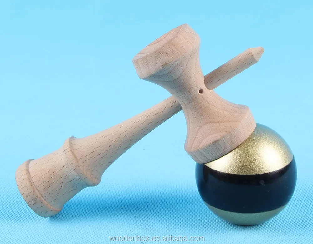 High Quality Double Color Kendama With Various Balls For Wholesale