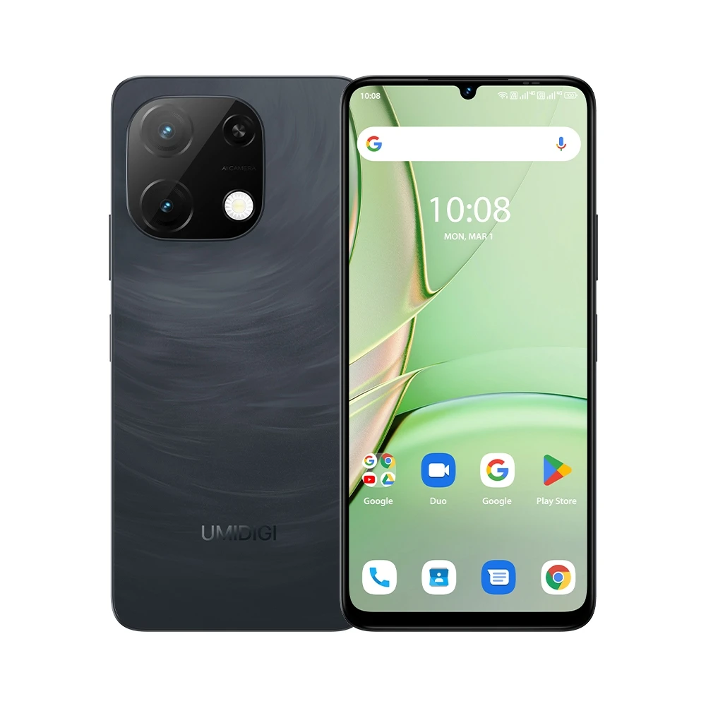 Factory direct original UMIDIGI G9T 4GB+128GB facial recognition dual SIM card 6.75-inch Android 14 Octa Core mobile phones