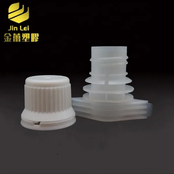 Plastic Screw Spout Cap For Ketchup Bag Juice Pouch Plastic Spout Caps