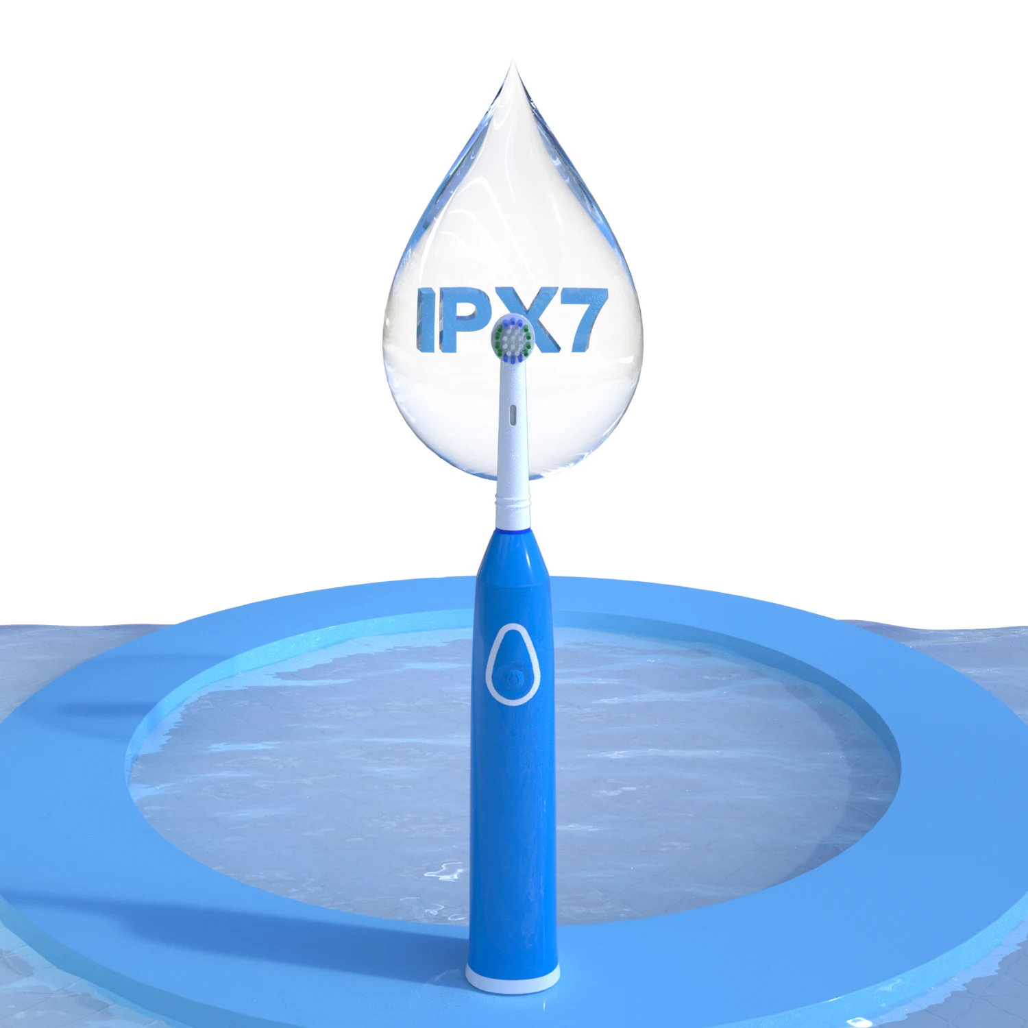 Factory Portable Automatic Rotary Electric Toothbrush Rechargeable Toothbrush 3 Modes & 2-min Reminder Compatible B Oral