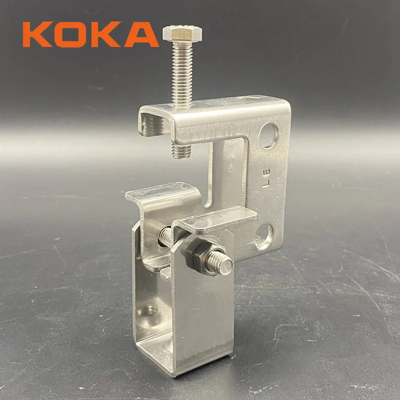 SS 304 SS316 Steel  Beam Clamp for Construction
