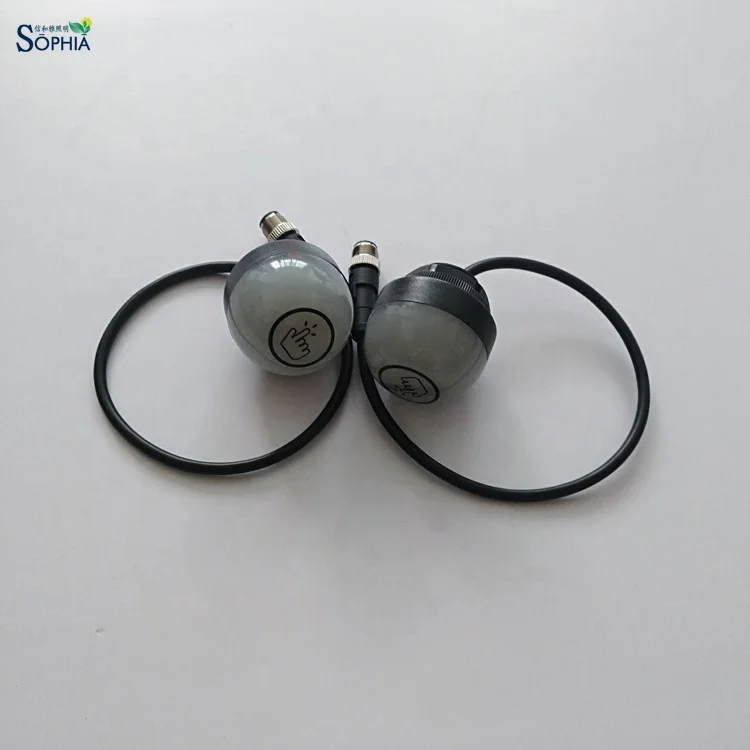 RL50T RS485  illuminated Touch button push button with M12 QD for automation