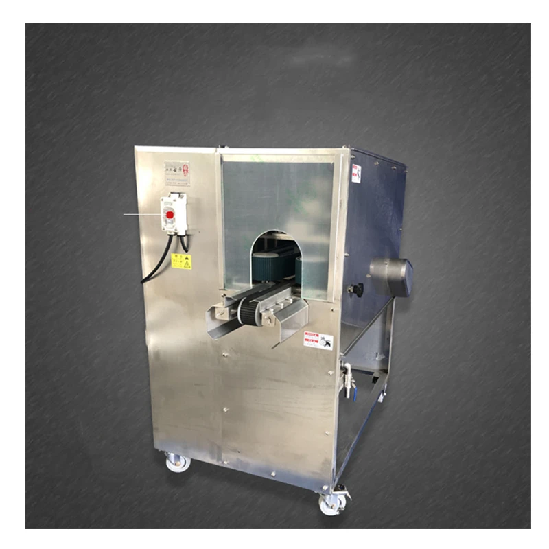 Frozen fish pork diced chicken breast cube cutting machine electric pork skin cut chop dice cuber machine