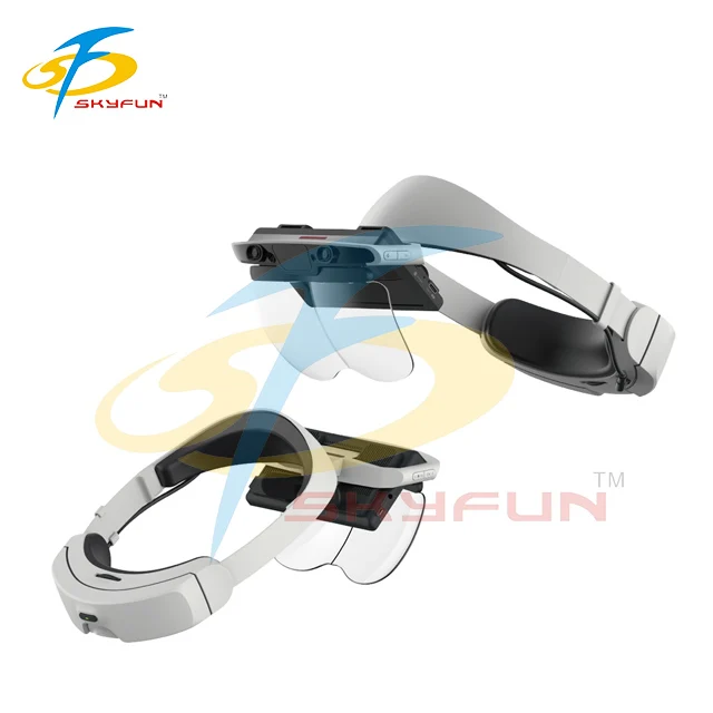 2021 New Advanced MR AR+VR Mixed Reality Holographic Jurassic Product for Kids Virtual Simulator Multiplayer Game