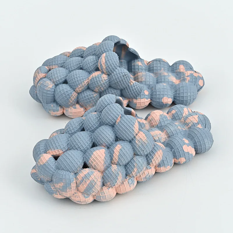 summer eva shoes slippers clogs charms bubble slippers bubble slides with charm