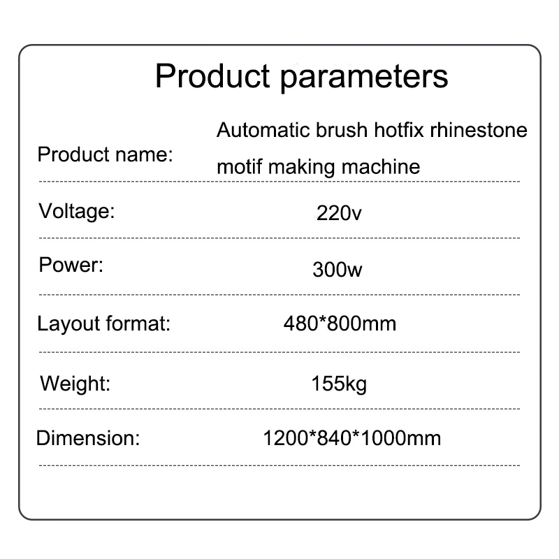 Rhinestone Transfer Hot Fix Machine Automatic Rhinestone Motif Making Machine for cloth