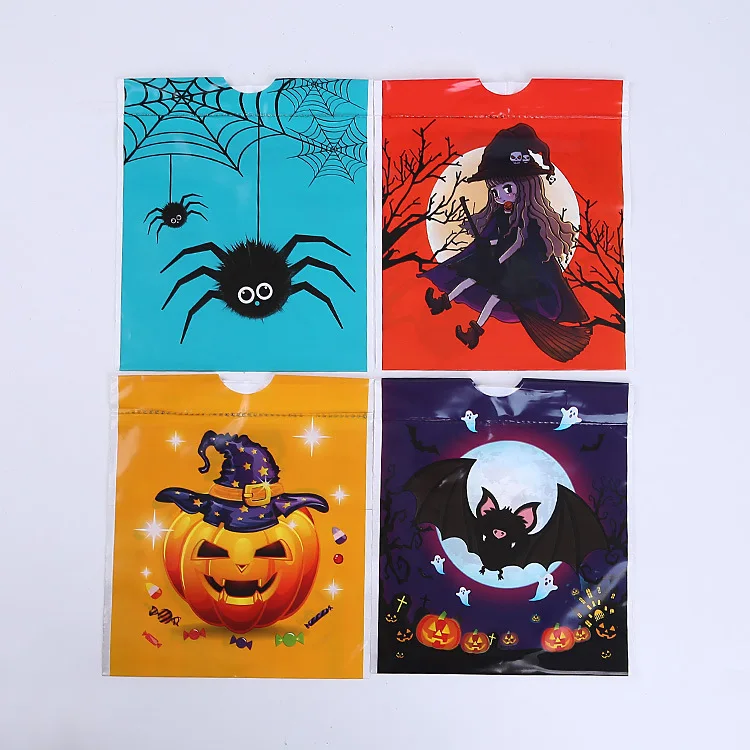 Halloween Candy Bags Cute Gift Bag Trick or Treat Kids Gift Pumpkin Bat Candy Boxes Halloween Party Decoration Supplies