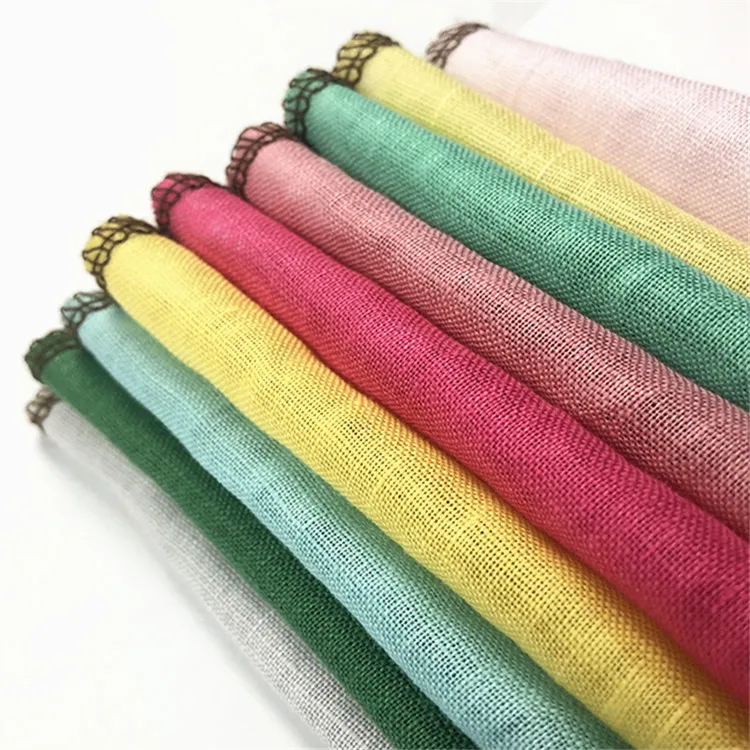 Manufacture High Quality 100% Pure Linen Fabric For Clothing Home Textile