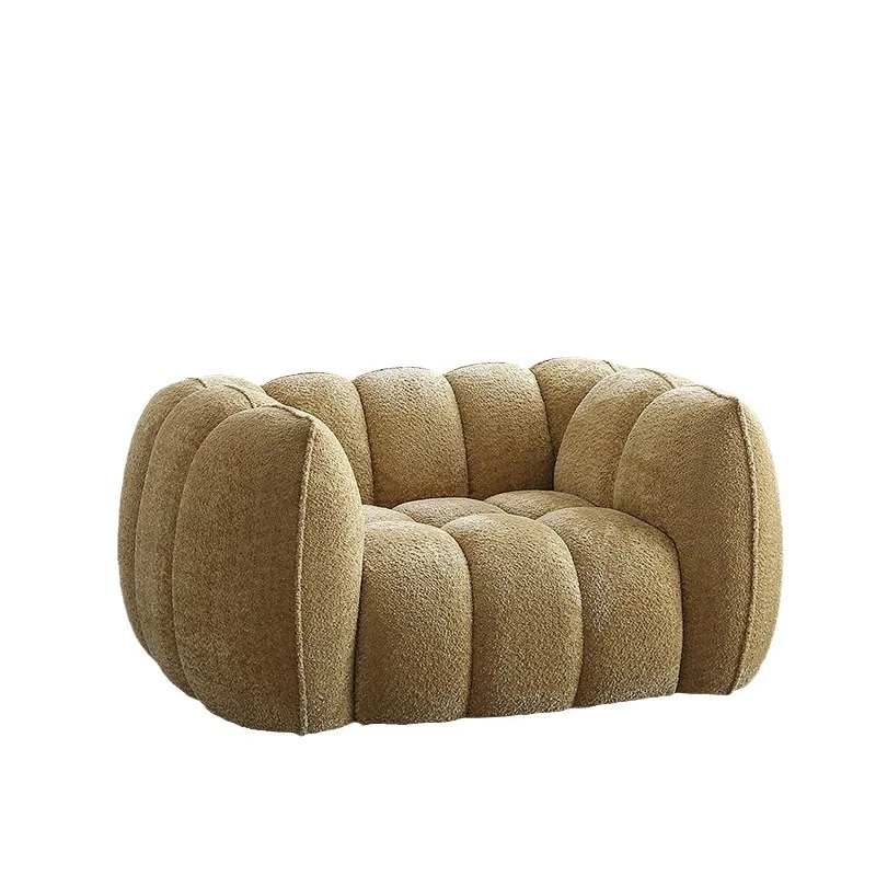 High Quality Home Furniture Sponge Vacuum Compression Single Sofa Chair Lazy Compressed Sofa Set In box for Beauty Salon Home