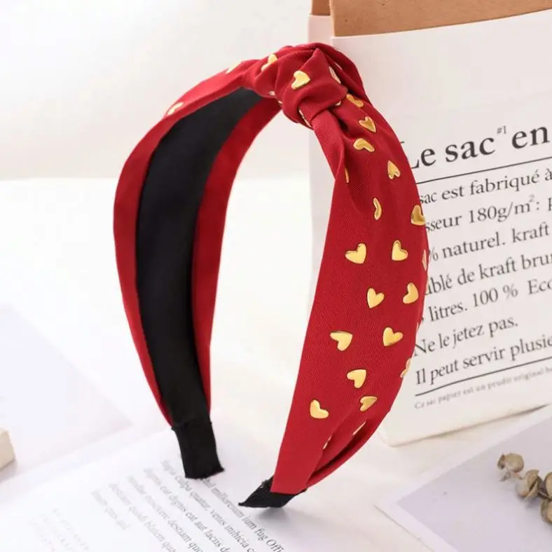 Sweetheart Headbands For Women, lady Retro Hair Head band Accessories Daily Work  Workout Party