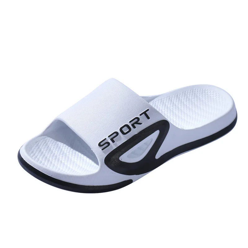 Hot selling fashion trend low moq unique new type soft sole unisex pvc shower home use gym sport massage casual slide sandals