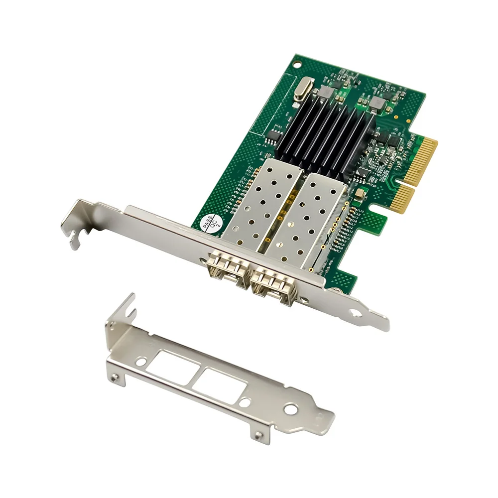 EDUP dual 1Gps SFP port волоконная сетевая карта JL82576 DUAL 1GbE SFP Ethernet карта