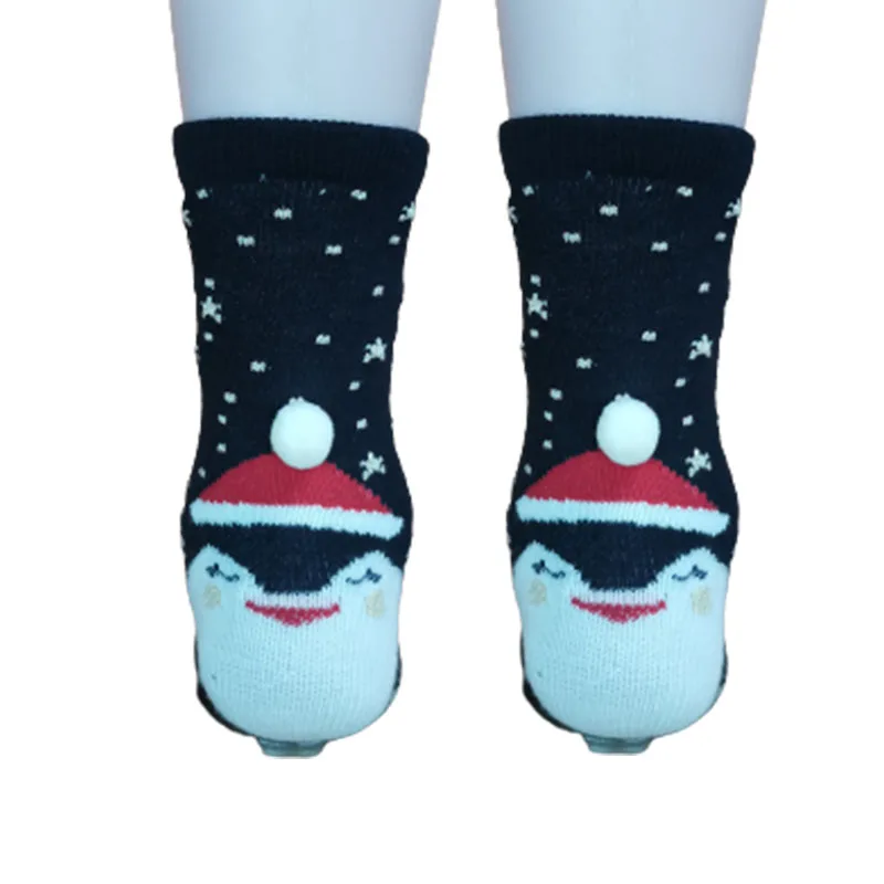 Wholesale Colorful Creative Fun Novelty Design Cotton Kids  Socks Children  Christmas Socks  for Holiday or Birthday Gift