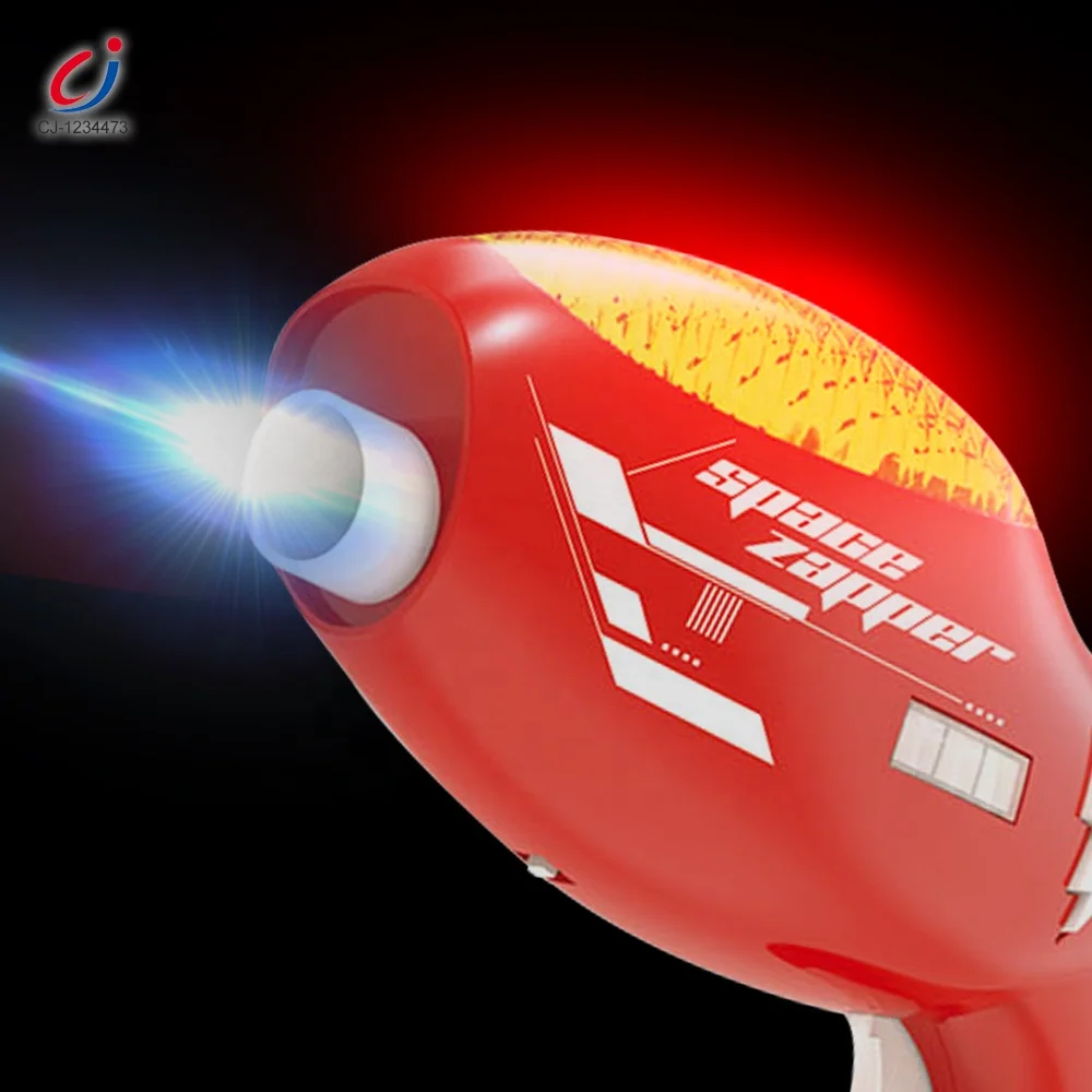 Chengji pistol laser kids electric gun weapons plastic sound light toys sniper vibration b/o toy space gun with sound