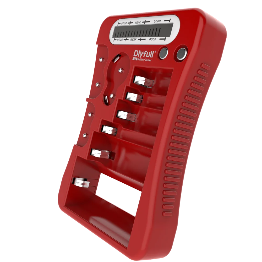 DLYFULL B2 UNIVERSAL BATTERY TESTER FOR 1.5V 3V 6V 9V RECHARGEABLE BATTERIES