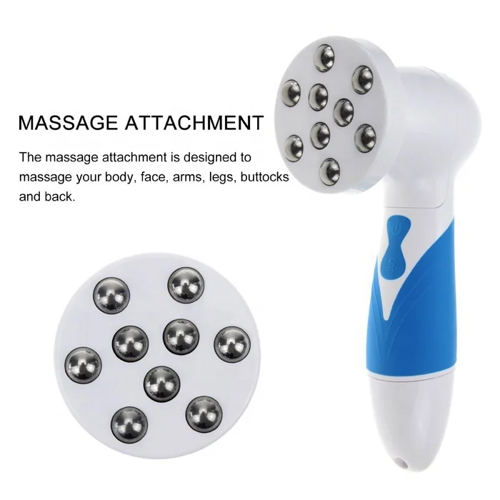 IPX7 Waterproof Personal Care Electric Facial Brush 4 in1 Face Clean Pack Electric Salon SPA Massage Facial beauty Brush