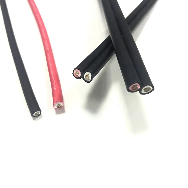 Slocable УФ-сопротивление XLPE Dual Core 12AGW 4.0mm2 Электрический Солнечный Кабель