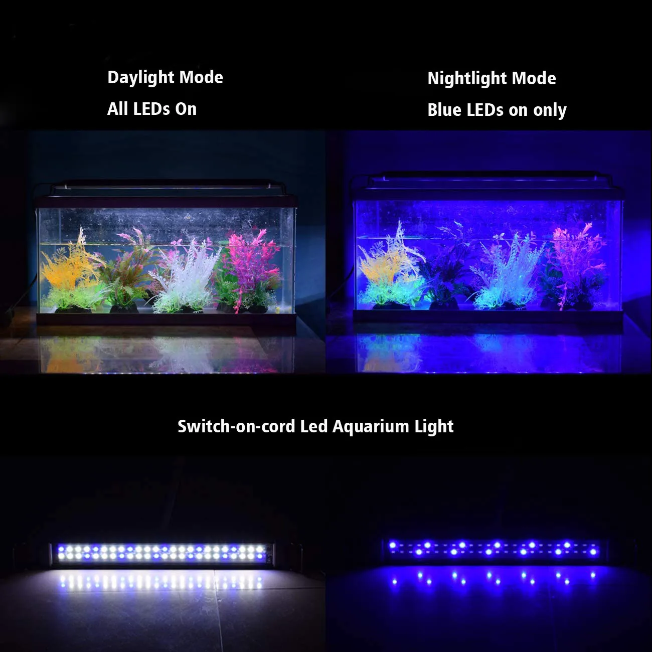 GAKO IPL-120 60W Hot Sale Full Spectrum Planted RGB Colorful Led Aquarium Lights
