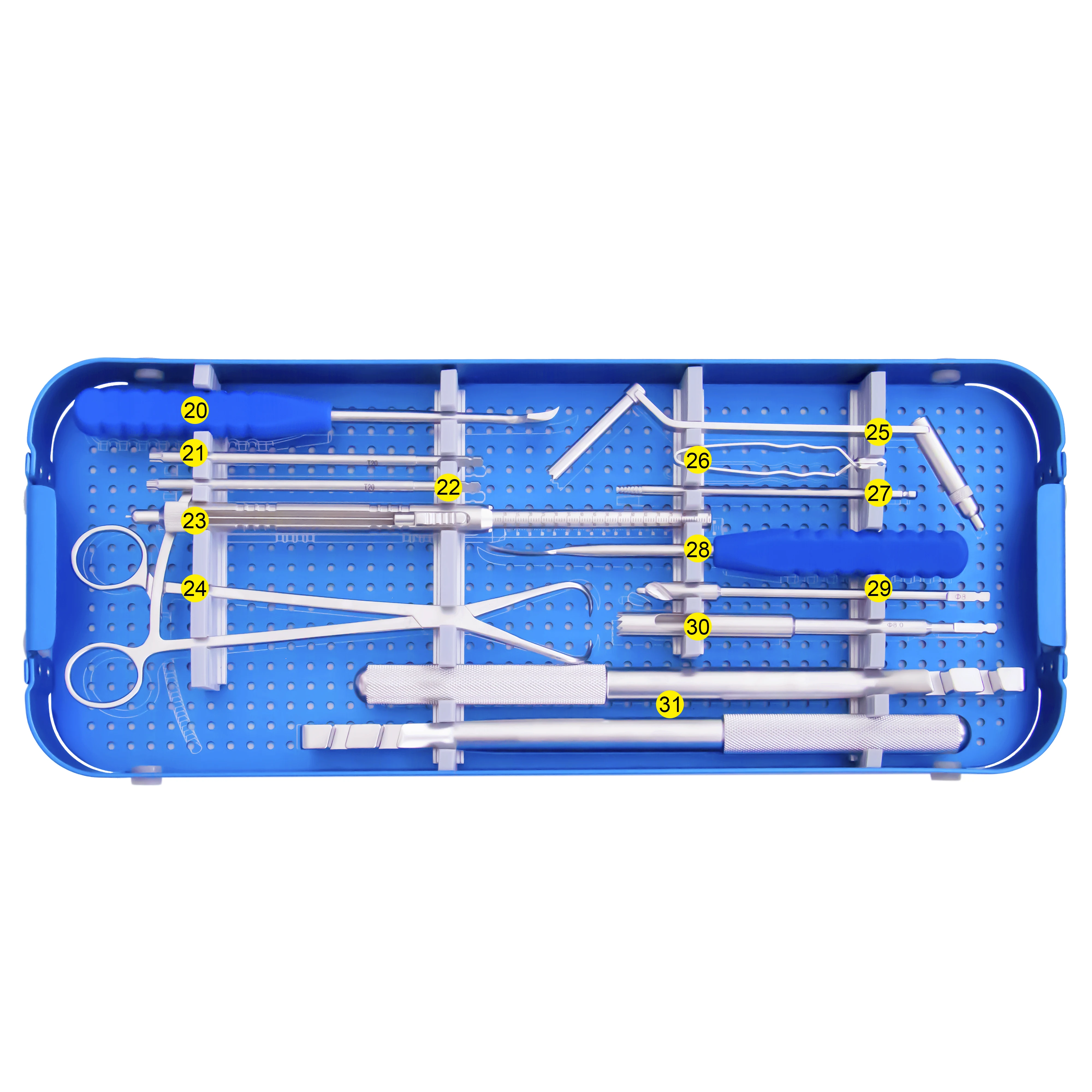 High Quality Orthopedic Surgical Instruments Small Fragment Locking Plate Instrument Set-II(AO) for Fracture Surgery