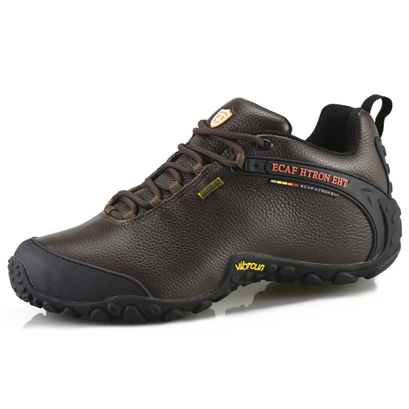 New Top Layer Cowhide Outdoor Hiking Shoes for Men and Women