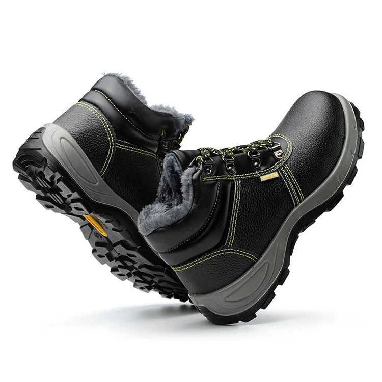 Puncture-Proof Rubber Sole Safty Shoe Work Boot workmans safety shoes