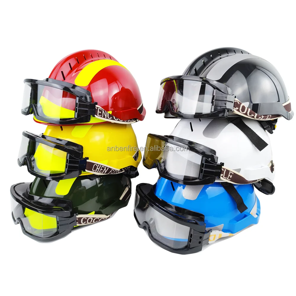 Low Price CE Certificate EN397 EN443 Fire Fighting Fighter Safety Rescue Helmet For Fireman