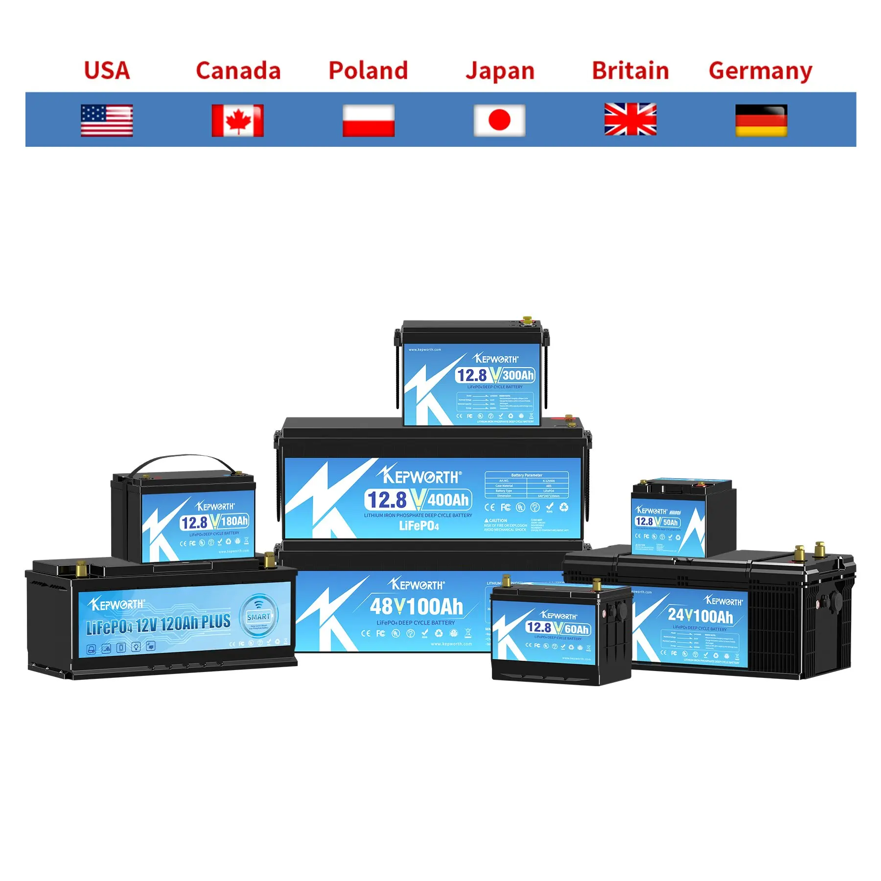 12V 24V LiFePO4 100Ah 200Ah 300Ah литий-ионный фосфатный аккумулятор для солнечной энергетической системы OEM солнечная батарея