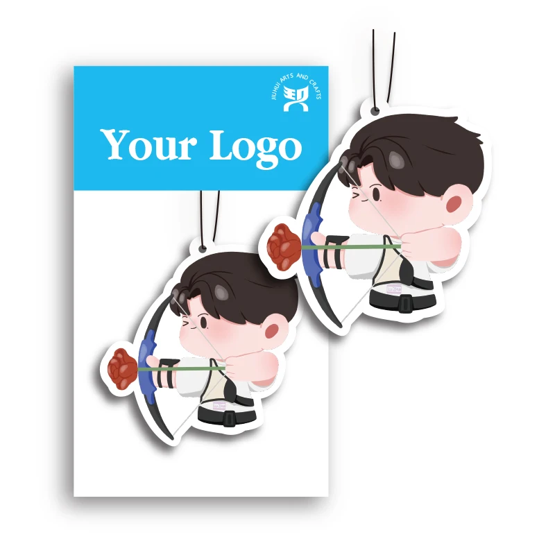 Hot sale bulk personalized hanging glade absorbent paper car air freshener