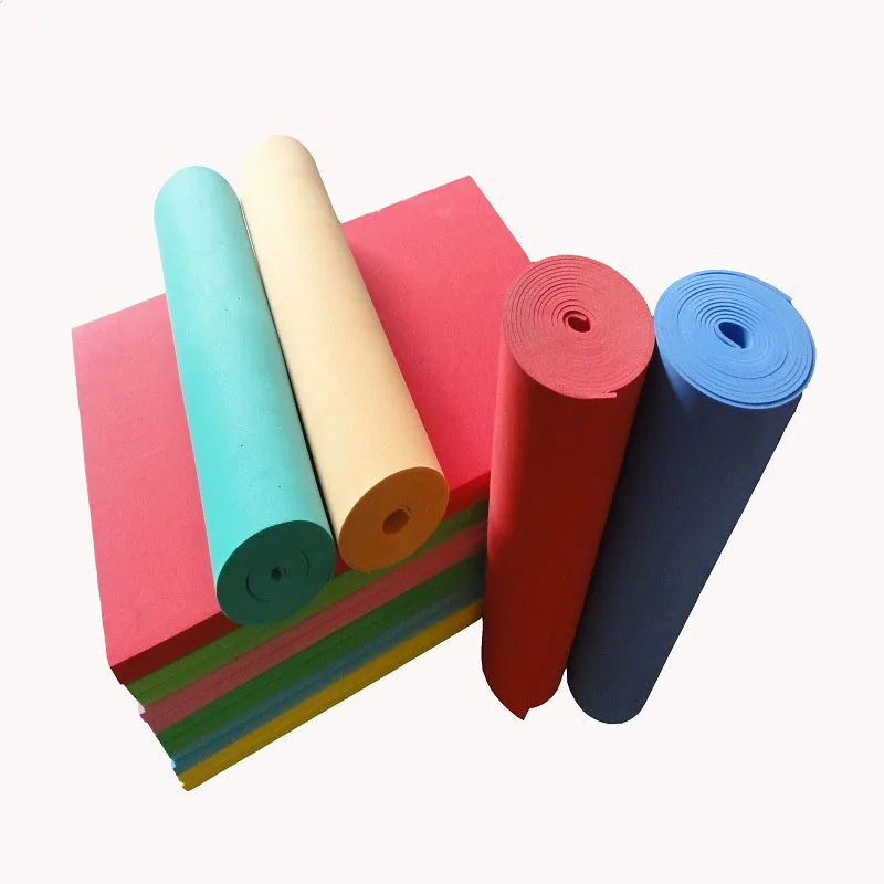 Factory direct sale EVA foam board 2mm to 20mm color EVA foam board