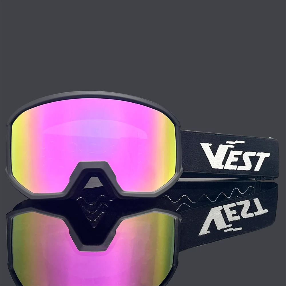 Custom Ski Snowboard Goggles For Men Women OTG Snow Goggles Anti Fog UV Protection Ski Glasses