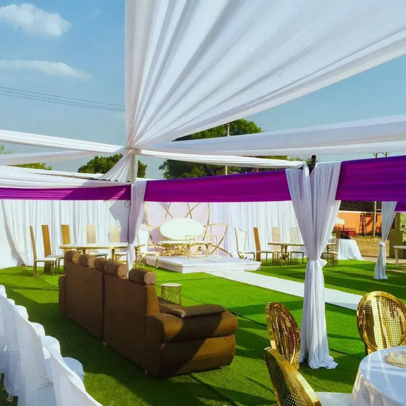 factory direct supply low price 100% Polyester minimatt fabrics for Home Deco